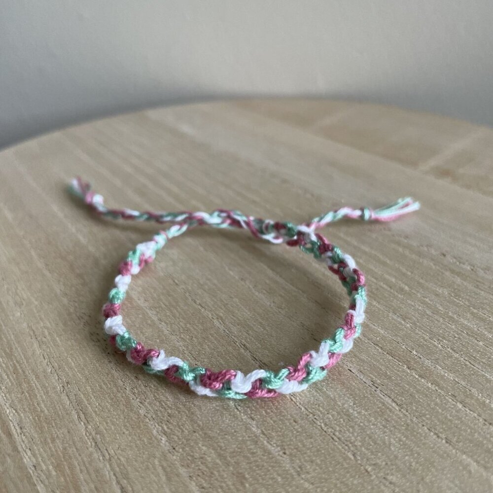 Ari Bracelet, anklet, trendy, comfortable, tie, embroidery thread, woven,‎ gift,